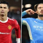 Aufstellungen: Teilnehmer: Manchester City gegen Manchester United